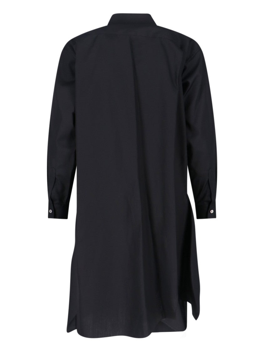 Comme Des Garçons Asymmetric Long Shirt – Black