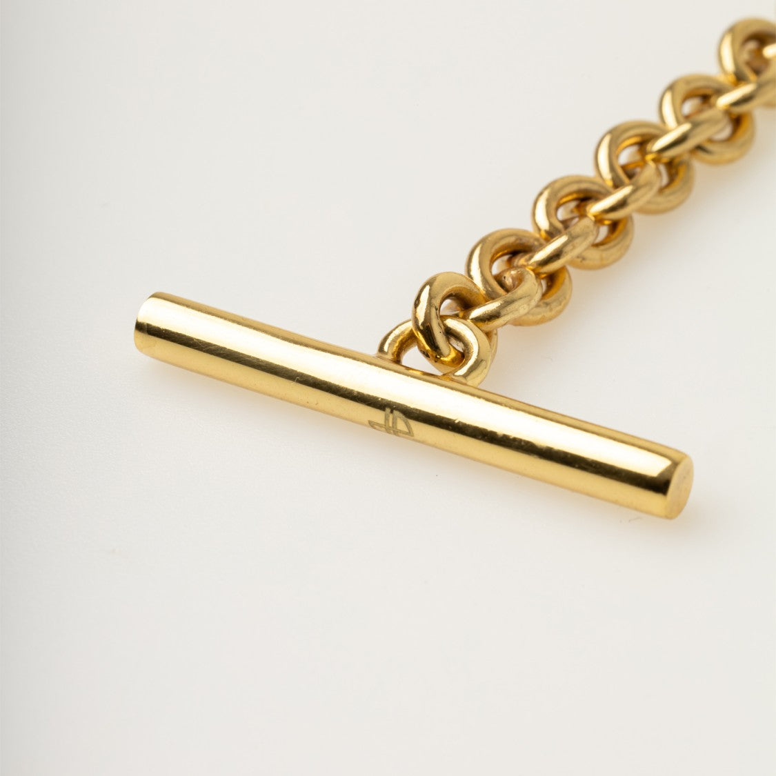 Patou Antique Coin Charm Necklace With Polished Finish