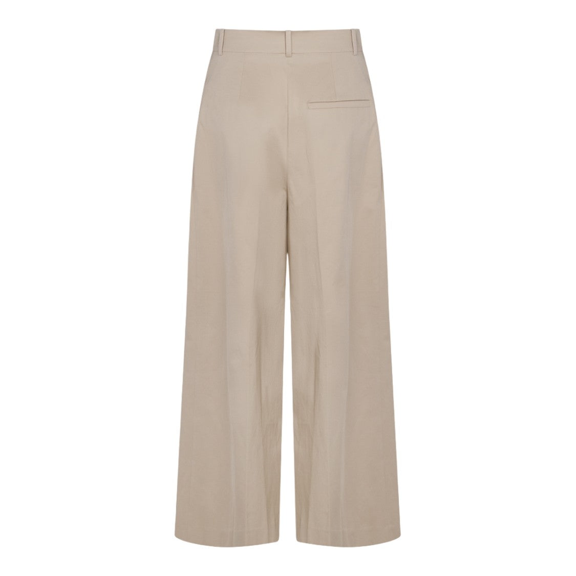 Anine Bing Tailored Beige Trousers With Minimalist Design