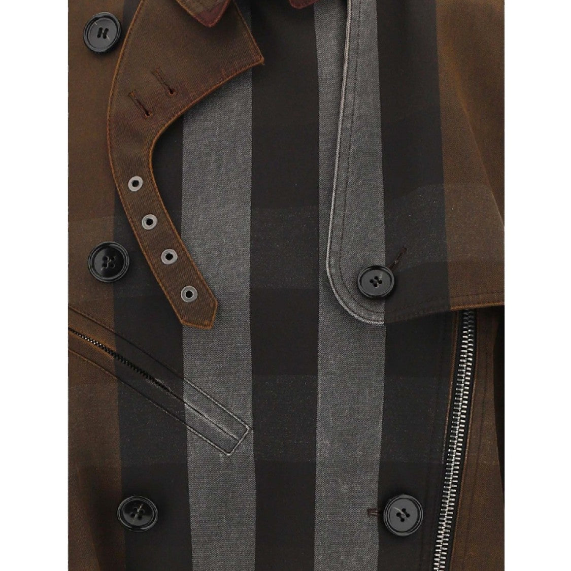 Burberry Brown Biker Jacket