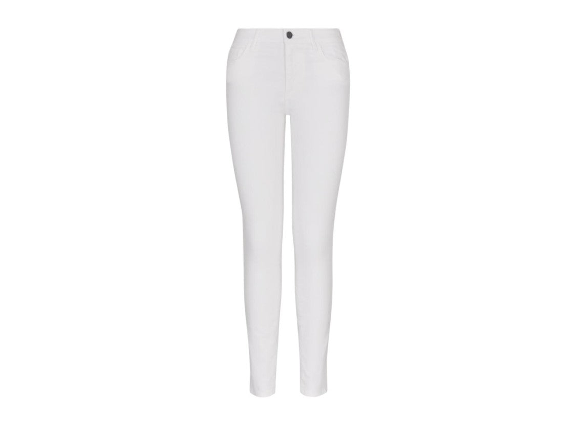 Armani Exchange White Denim Skinny Fit Long Jeans