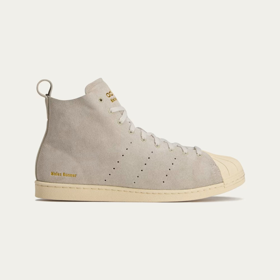 Adidas X Wales Bonner High-Top Sneakers With Suede Upper
