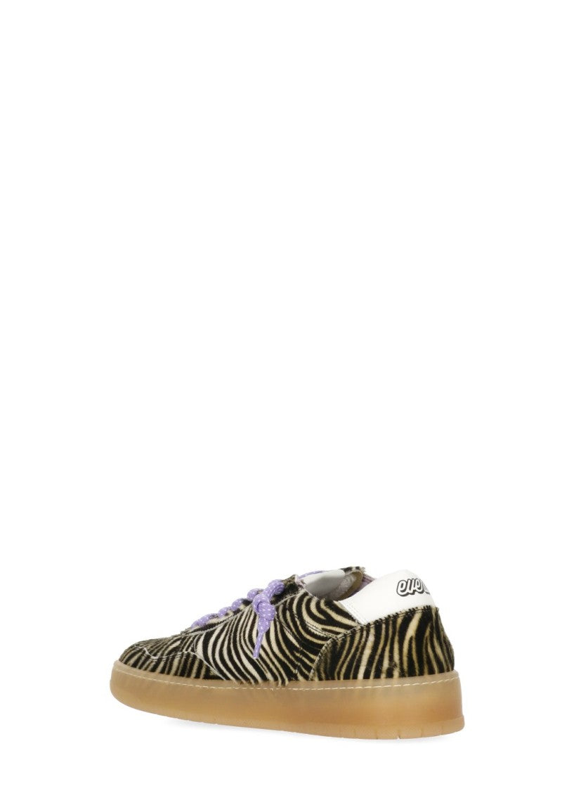 Evenu Equal Multicolor Calf Hair Low-Top Sneakers