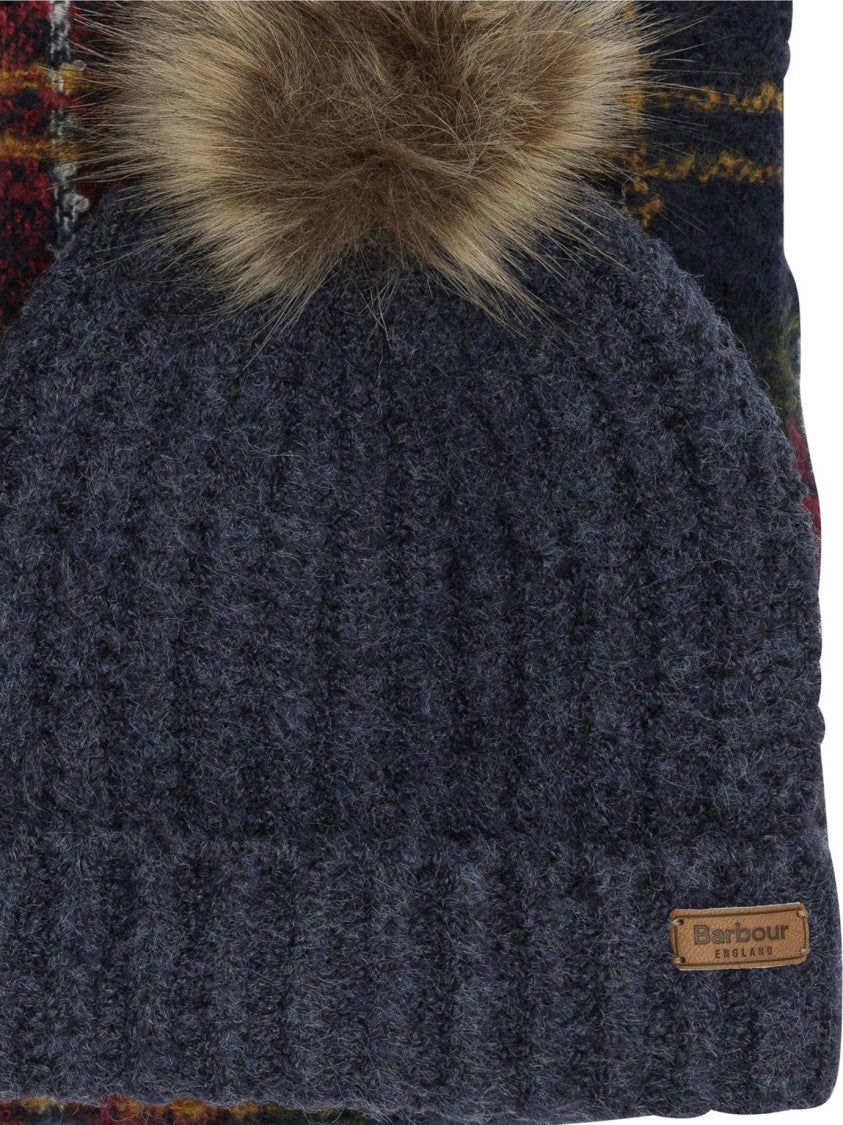 Barbour Beanie And Scarf Set "Saltburn"