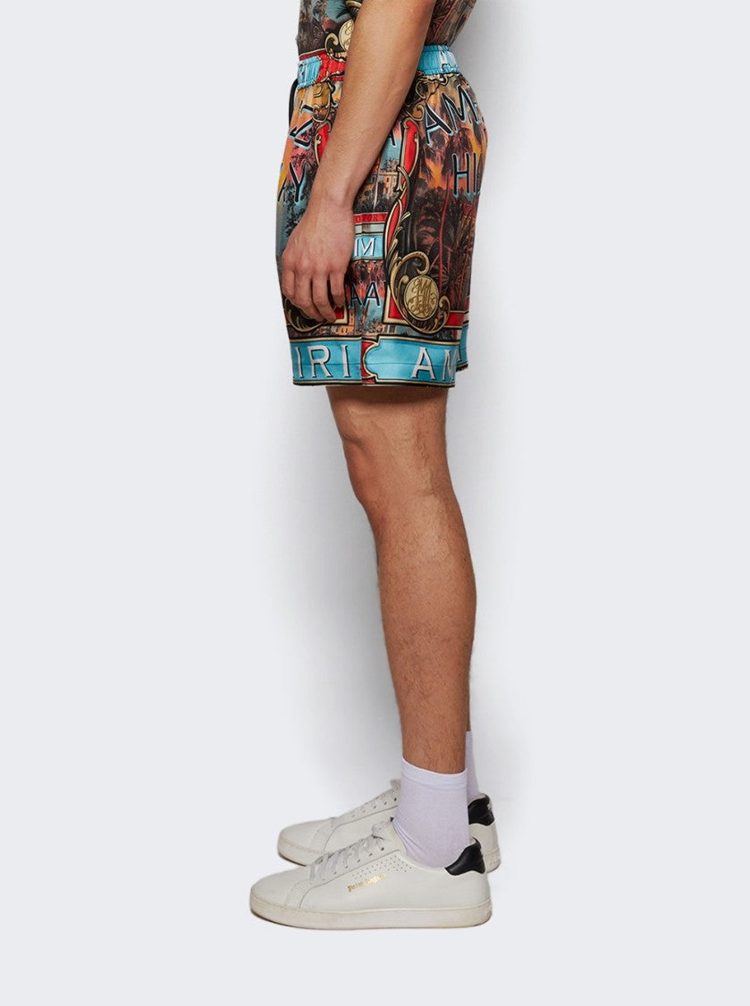 Amiri Jazz Hideaway Short Multicolor