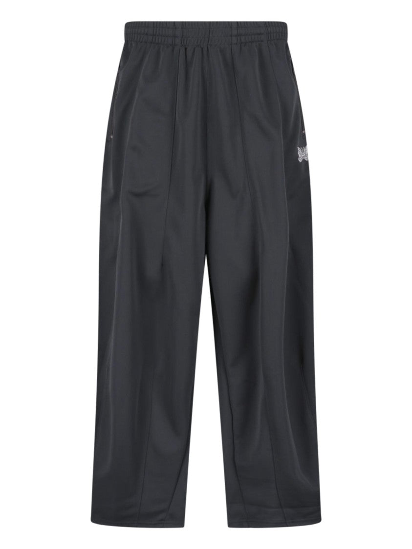 Needles Wide-Leg Sport Pants With Contrasting Details And Drawstring Waist