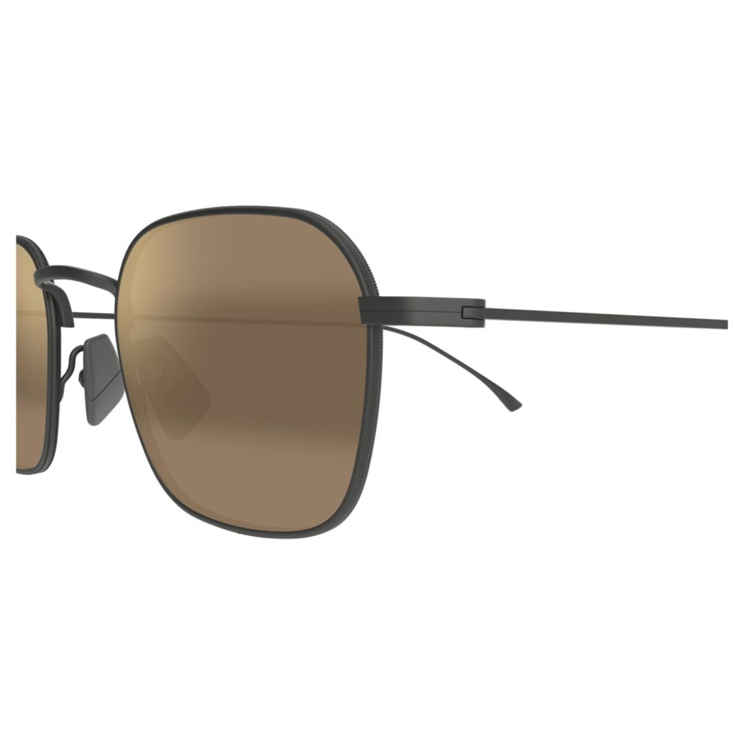 Maui Jim Mekala Matte Finish Rectangular Sunglasses With Adjustable Nose Pads