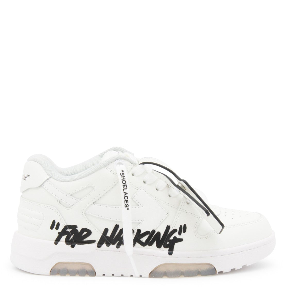 Off-White White Leather Out Of Office Sneakers