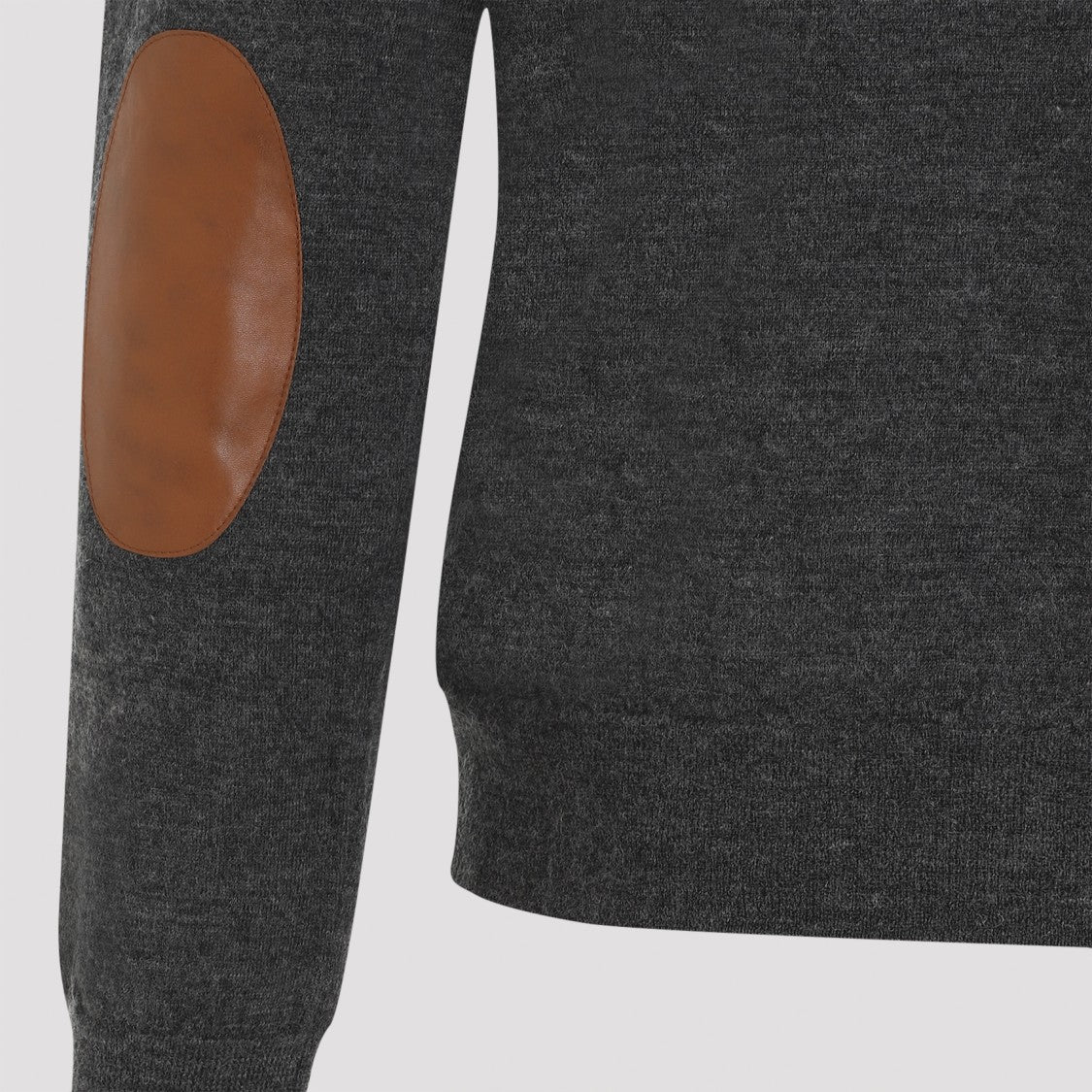 Maison Margiela Charcoal Grey Wool Crewneck