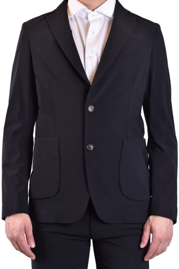 Tagliatore Black Single-Breasted Jacket