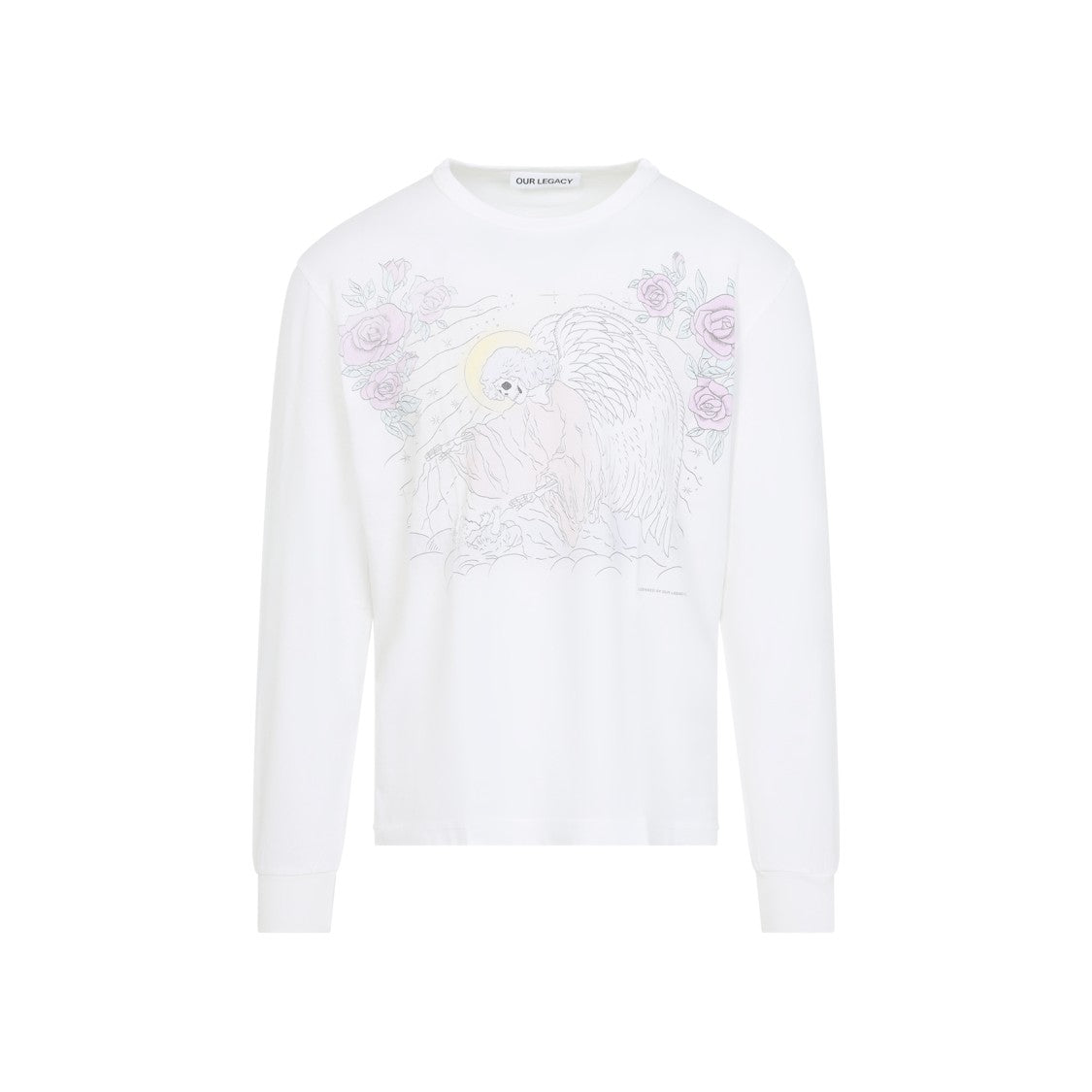Our Legacy Long-Sleeved T-Shirt With Angelic Graphic Print