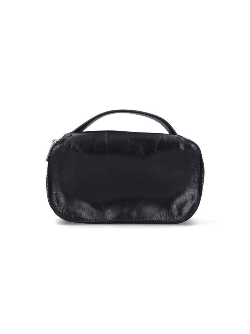 Rick Owens Rectangular Black Bag