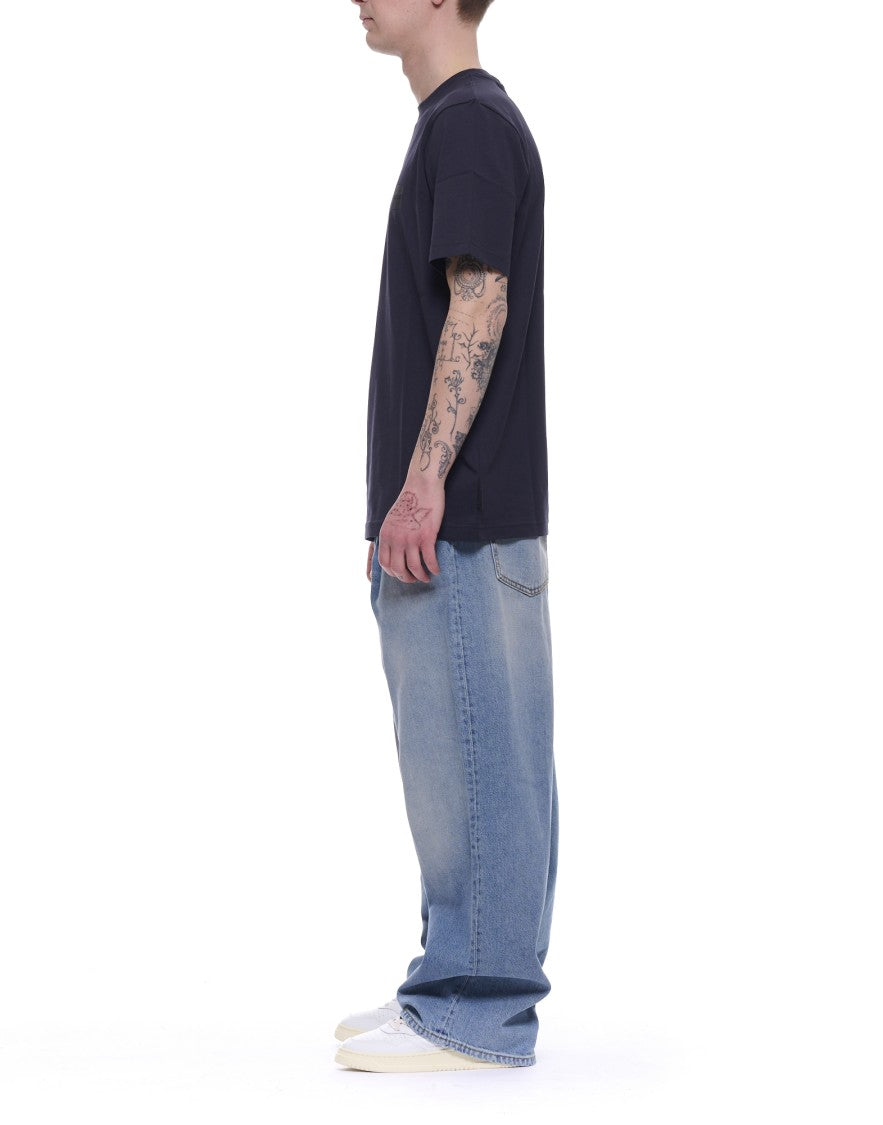 Nine In The Morning Blue Tito Relaxed Fit Baggy Jeans