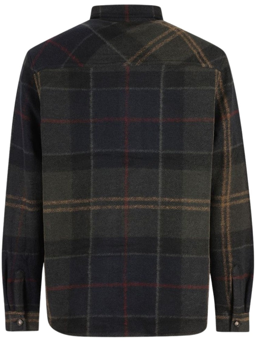 Barbour Woodlane Brushed Plaid Flannel Shirt