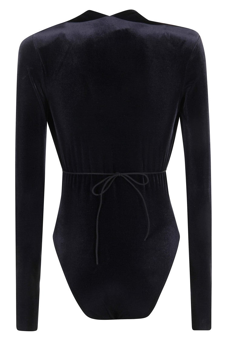 Amazuin Velvet Jersey Bodysuit