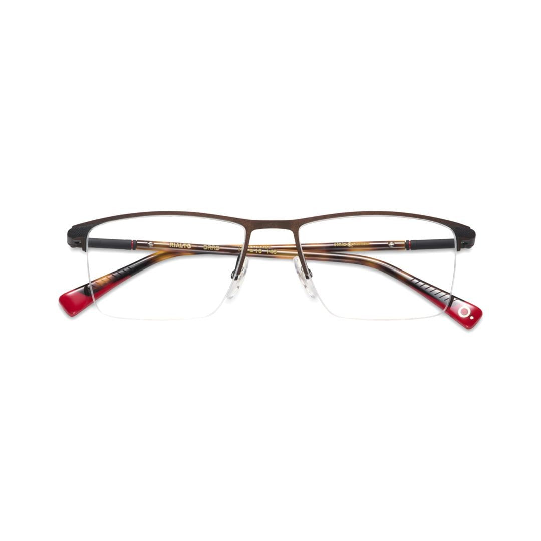 Etnia Barcelona Rialto Rectangular Eyeglasses With Metal Frame And Tortoiseshell Temples