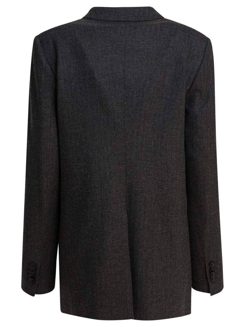 Tagliatore Double-Breasted Jacket With Structured Silhouette