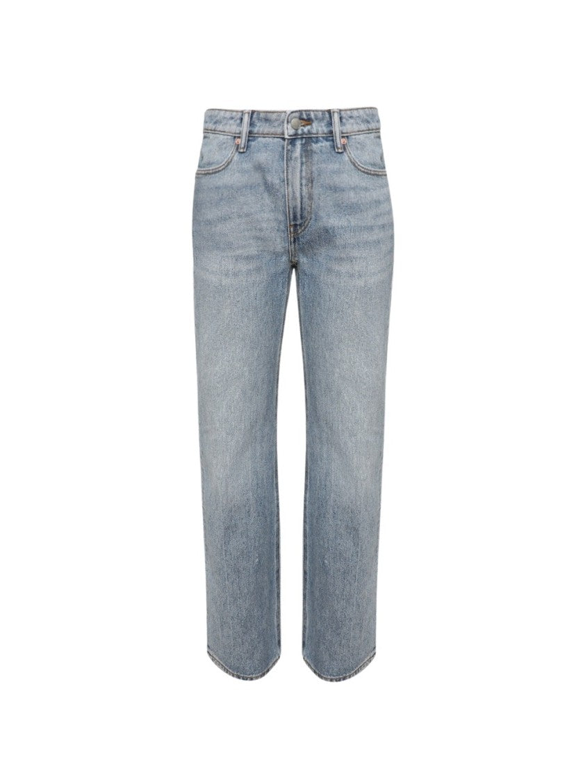 Alexander Wang Pre-Styled Logo Thong Jeans