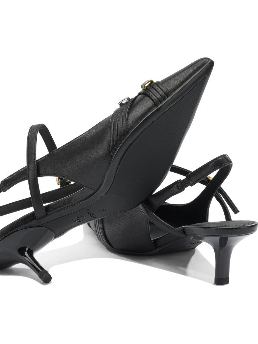 Pinko Pointed Toe Slingback Pumps