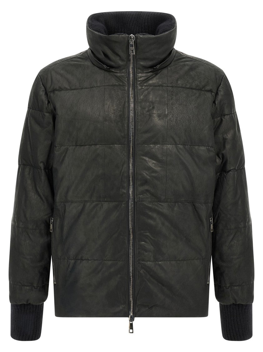 Giorgio Brato Removable Hood Down Jacket