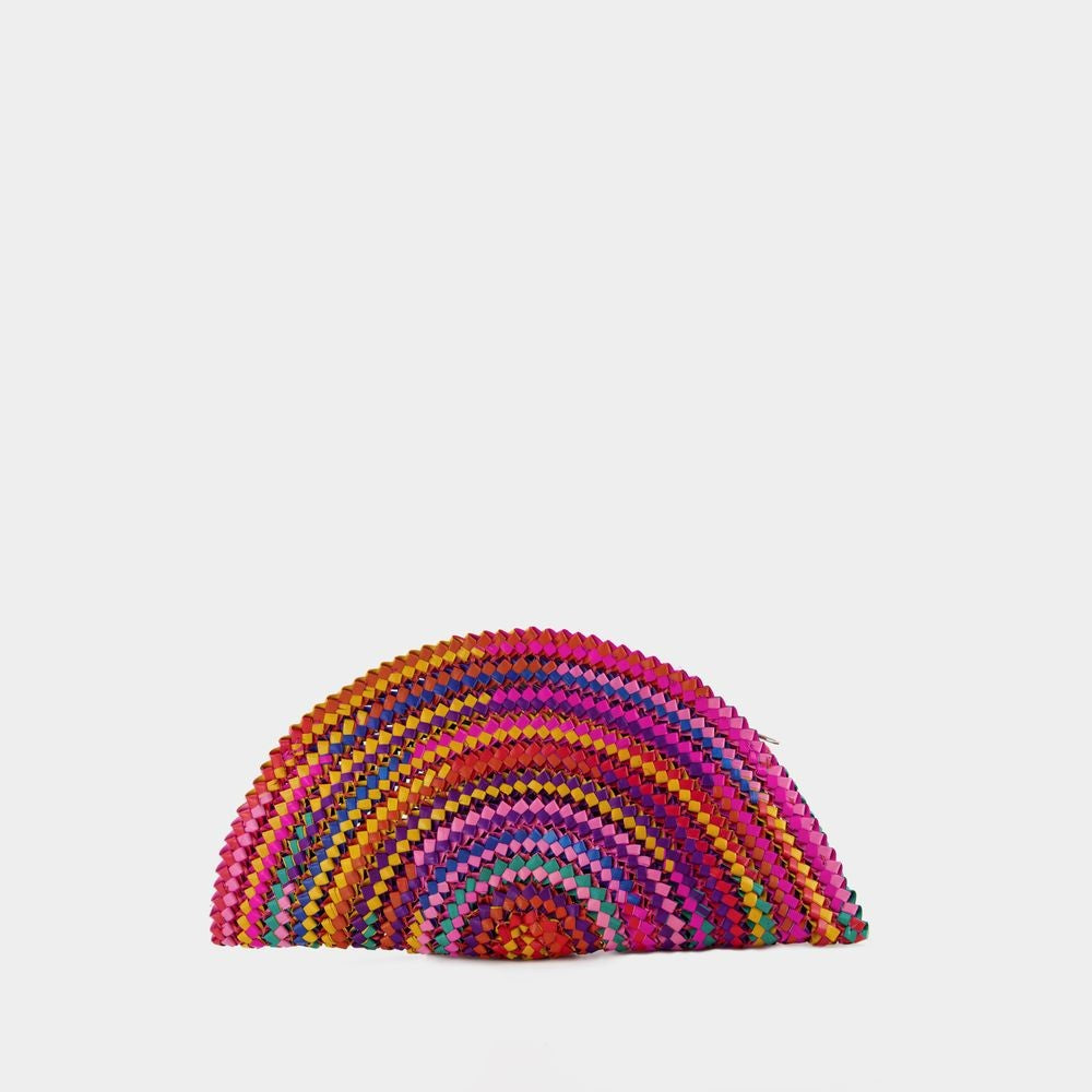 Nannacay Valentina Dreamscape Clutch  - Multi - Cotton