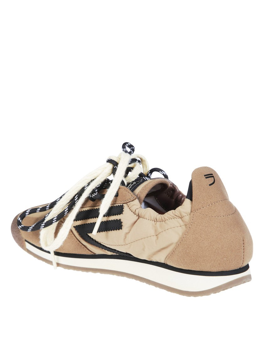 Puraai 6.02 Panther Vintage Nylon Suede Sneakers