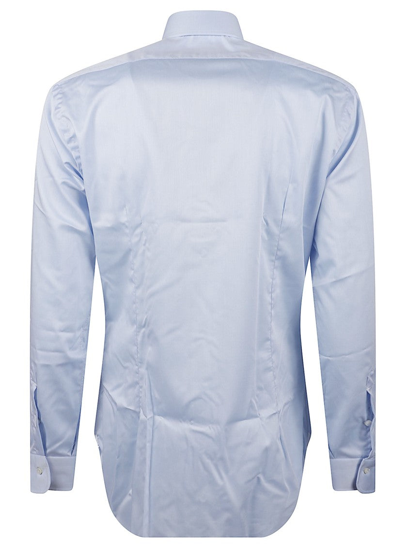 Barba Napoli Cotton Long-Sleeve Shirt