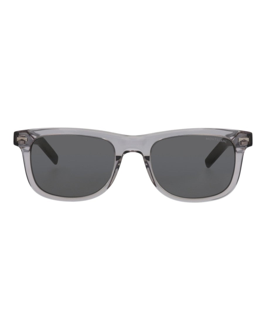 Montblanc Square-Frame Recycled Acetate Sunglasses