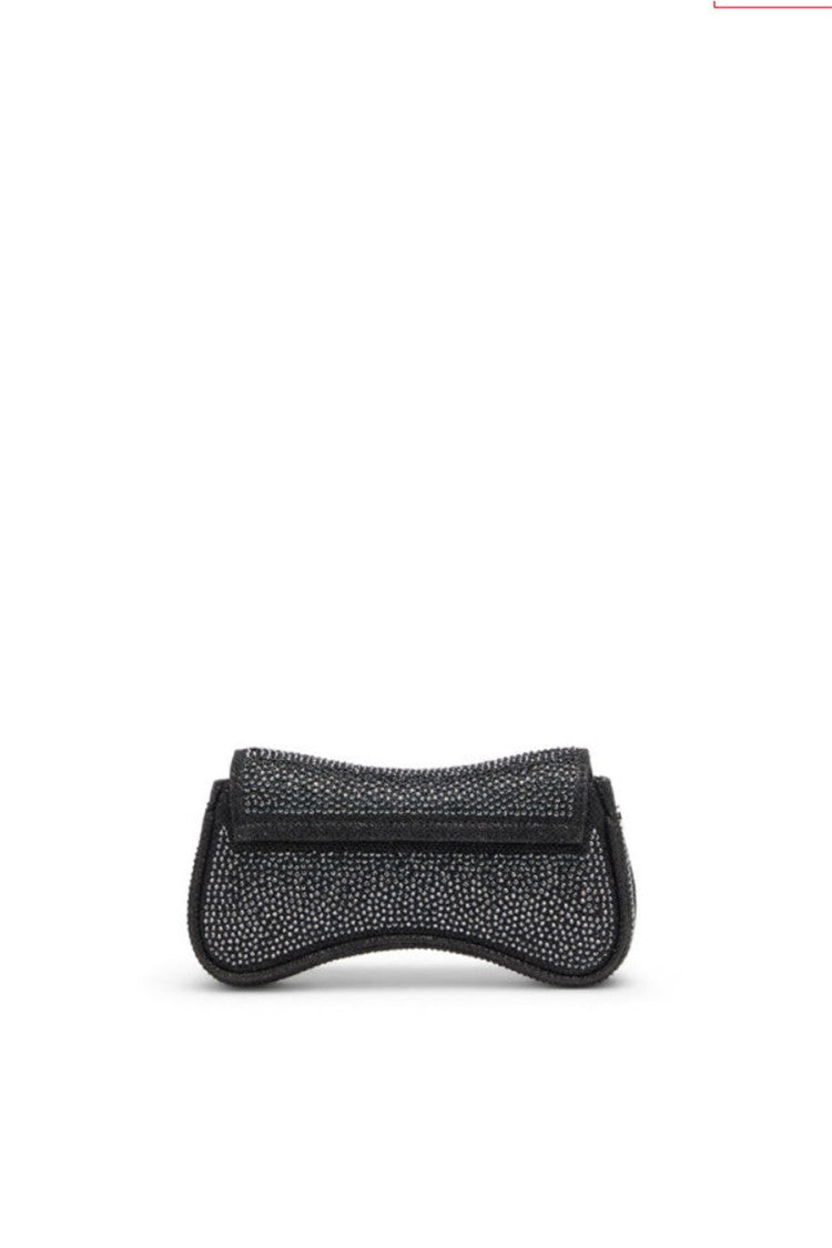 Diesel Black Leather Shoulder Bag