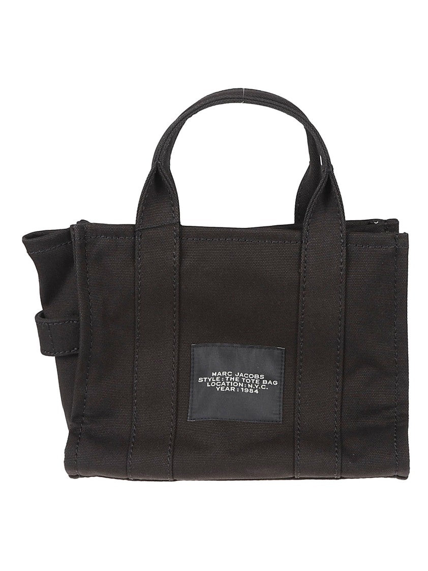 Marc Jacobs Structured Cotton Canvas Tote Bag