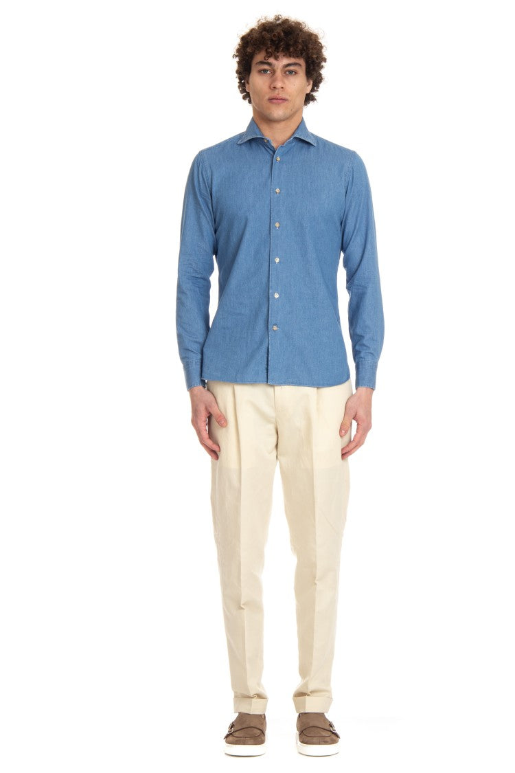 Borriello Denim Tailored Shirt