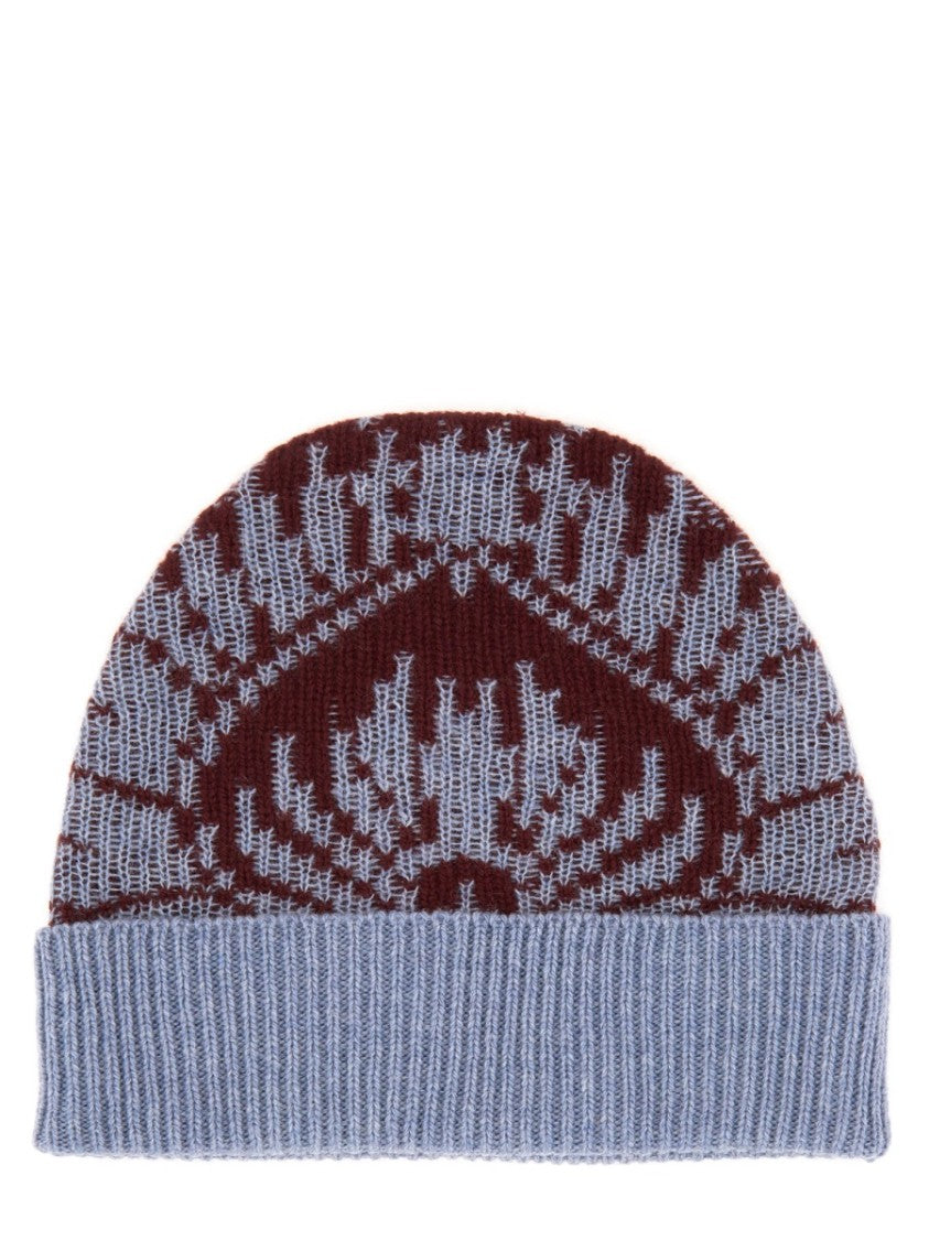 Etro Textured Wool Beanie Hat