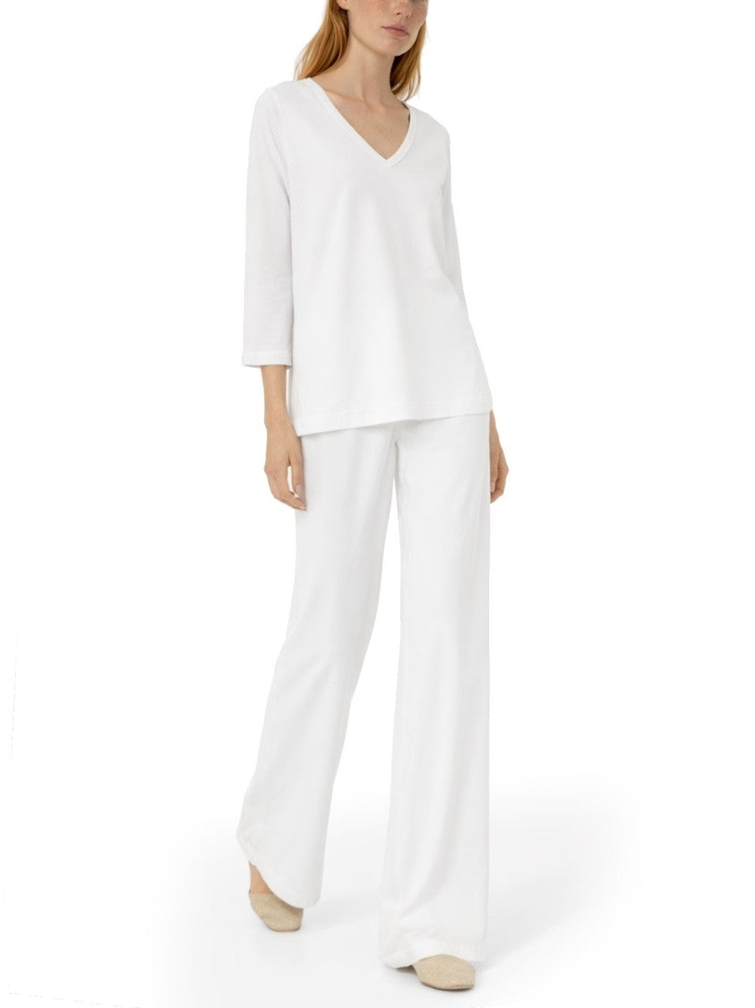Max Mara Wide-Leg Tailoring Pants With High Waist And Minimalist Aesthetic