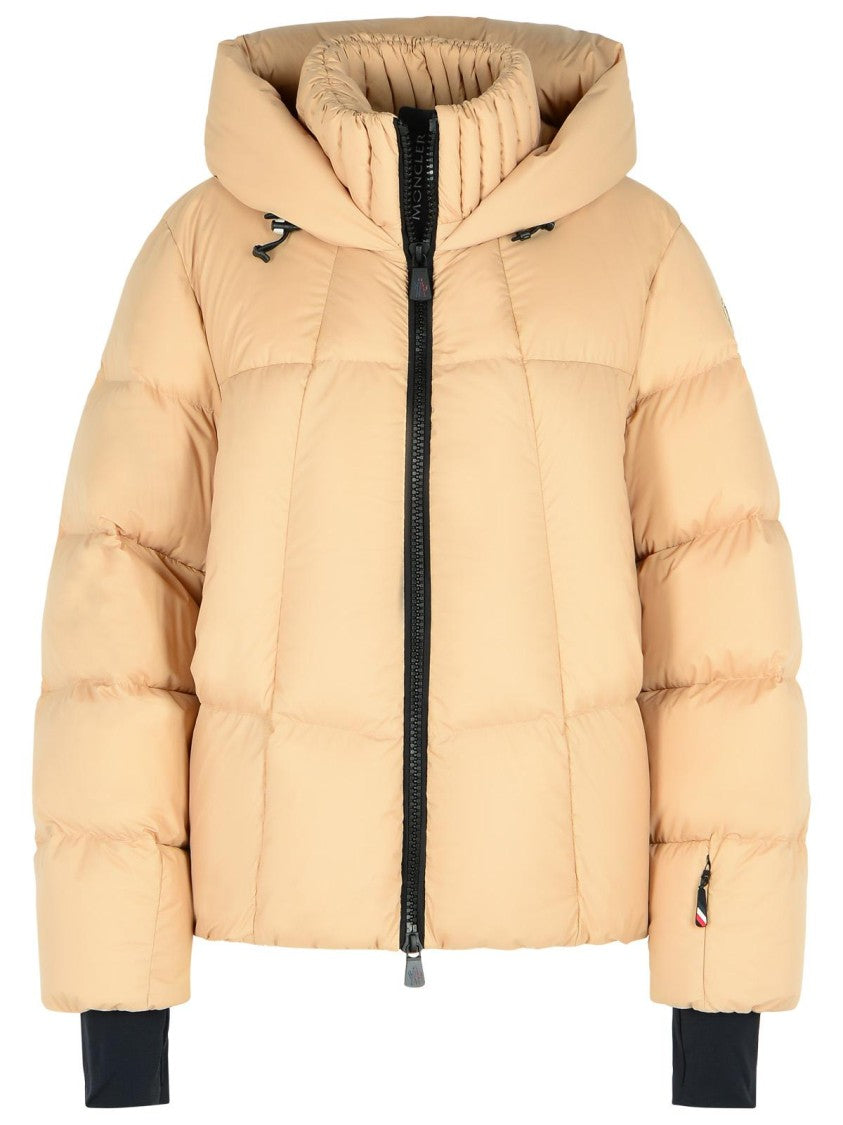 Moncler Grenoble Bonnieure' Beige Polyamide Ski Jacket