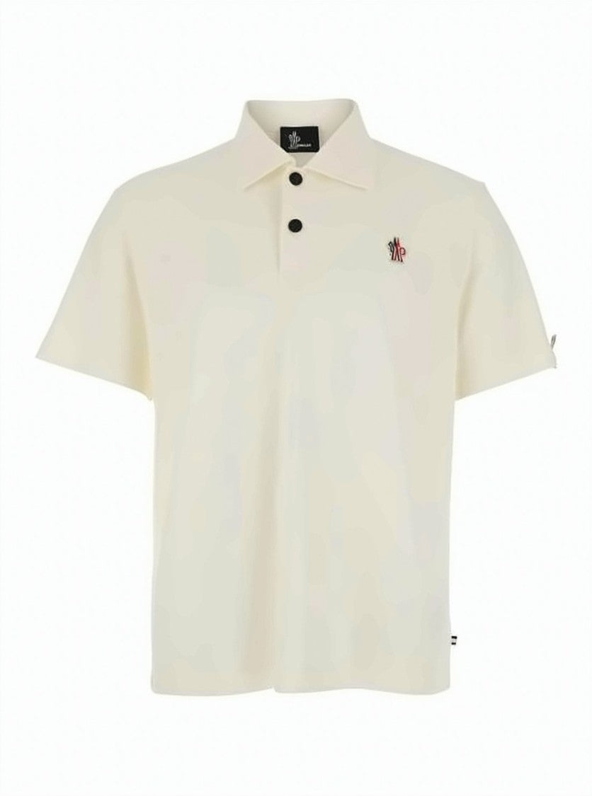 Moncler Classic Polo Shirt With Subtle Logo Embroidery
