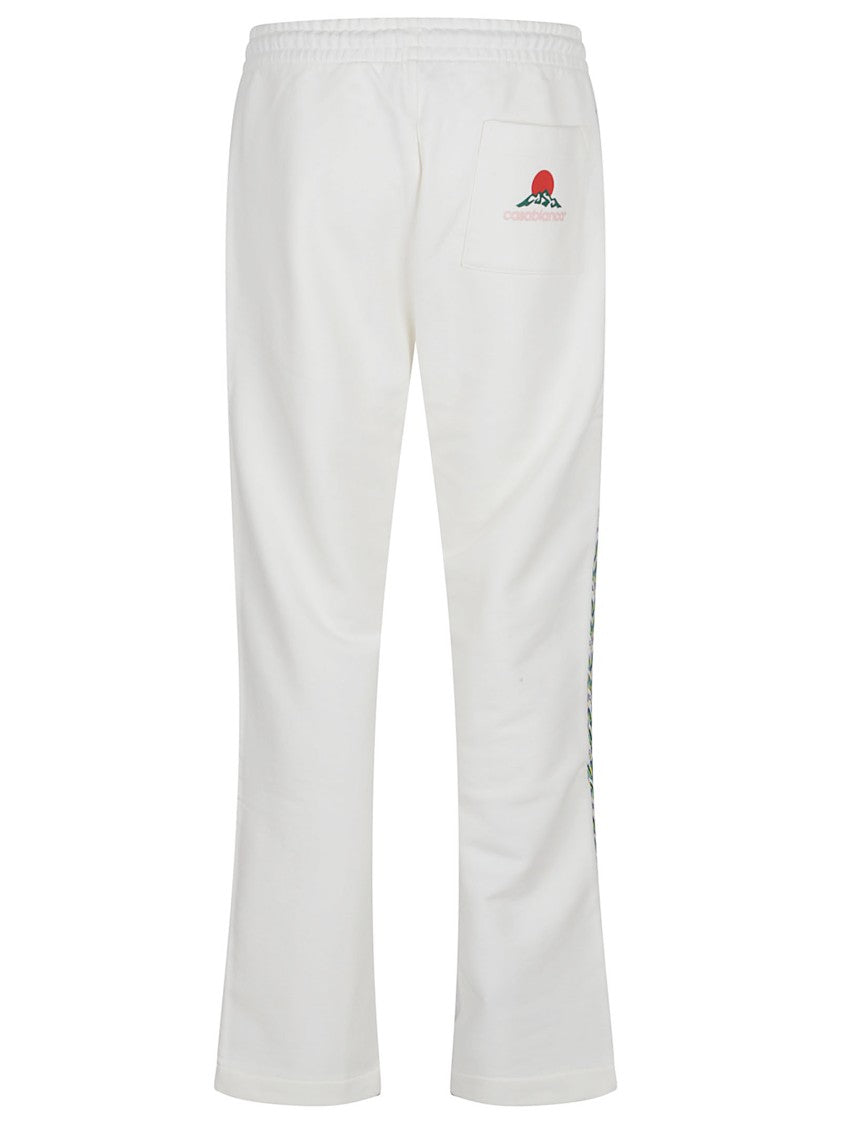 Casablanca Technical Pocket & Laurel Tape Open Hem Jogger