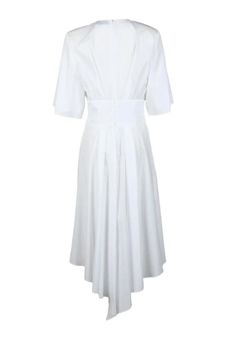 Alexandre Vauthier Long Cotton Dress - White