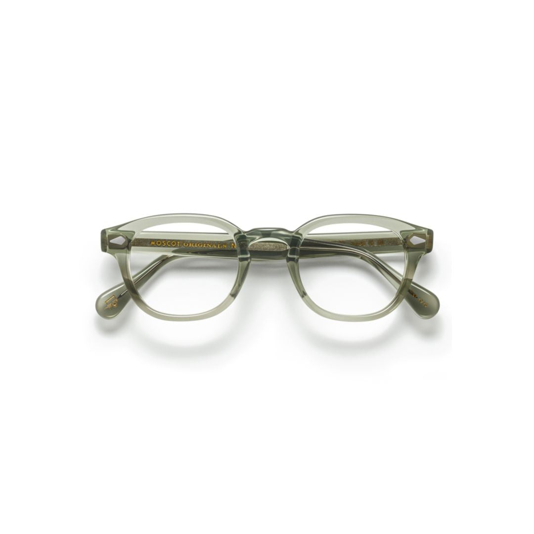 Moscot Or-Lem-O Lemtosh Translucent Acetate Lemtosh Eyeglasses With Vintage Charm