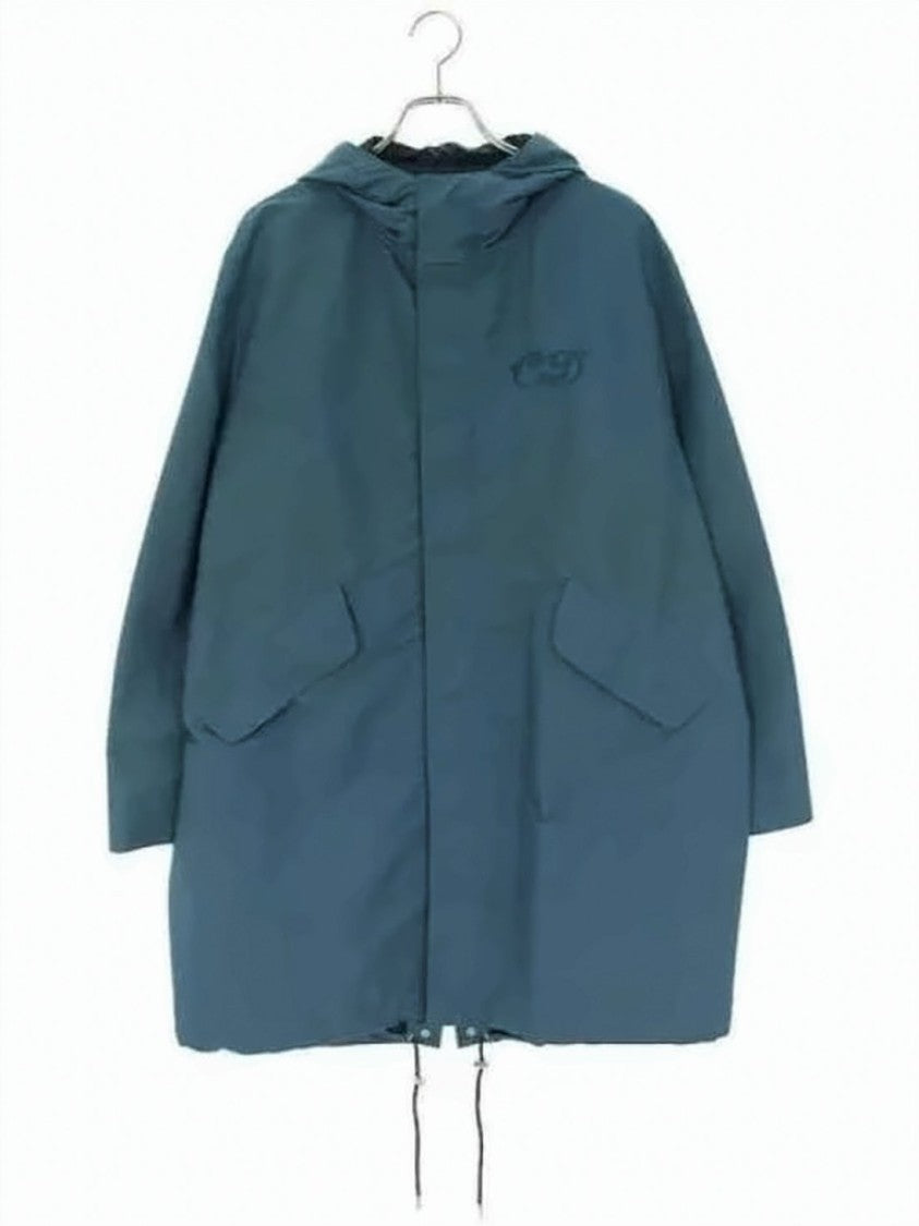 Dior Hooded Relaxed-Fit Jacket With Flap Pockets And Drawstring Hem