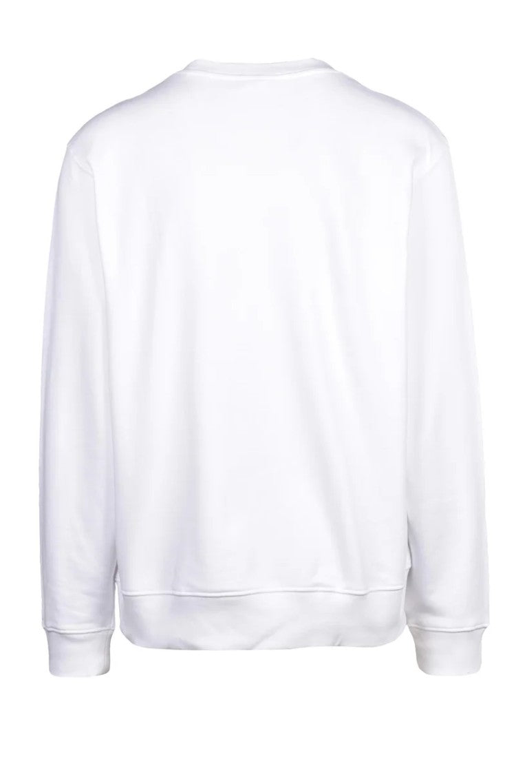 Lacoste Cotton Sweatshirt - White