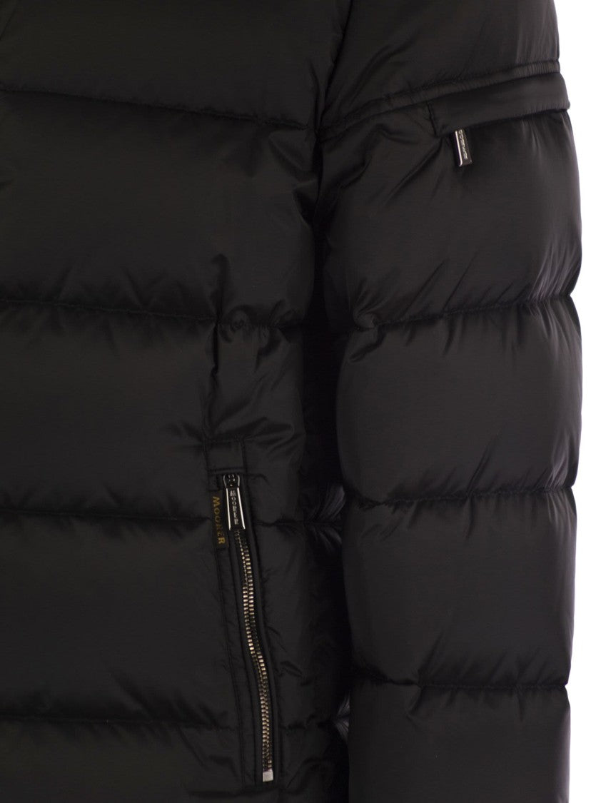 Moorer Brett - Hooded Down Jacket