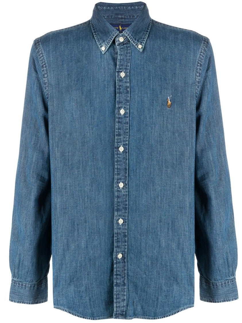 Polo Ralph Lauren Classic Blue Denim Shirt