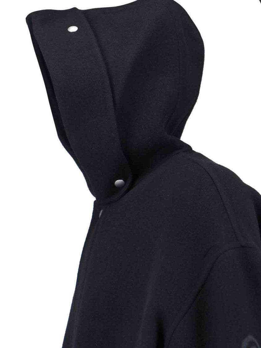 Jil Sander Wool Coat With Hood