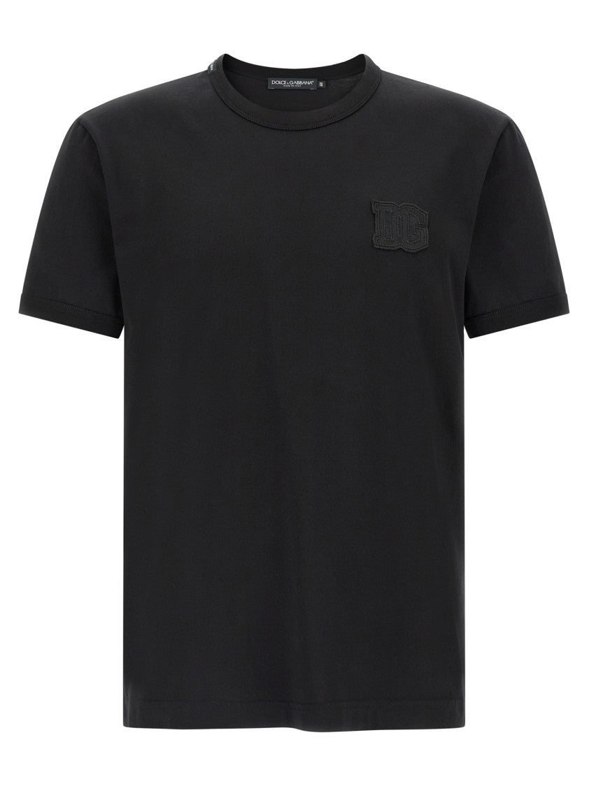 Dolce & Gabbana 'Dg' Patch T-Shirt