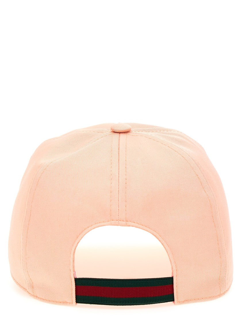 Gucci Embroidered Logo Hat