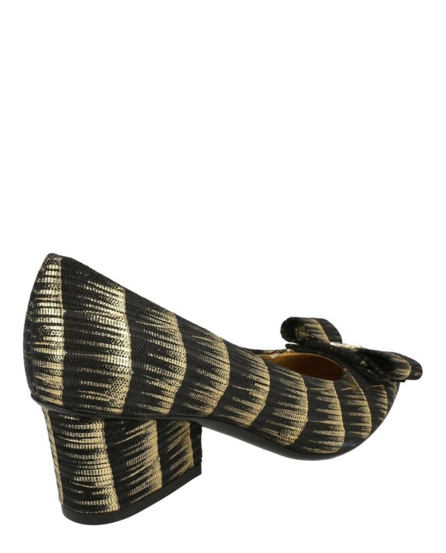 Ferragamo Viva 55 Leather Pumps