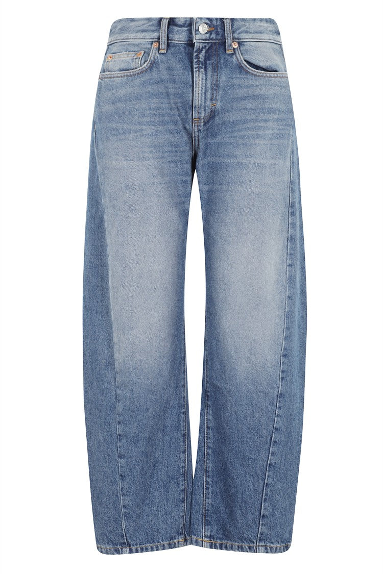 Department Five Mid-Blue Curved Silhouette Jeans