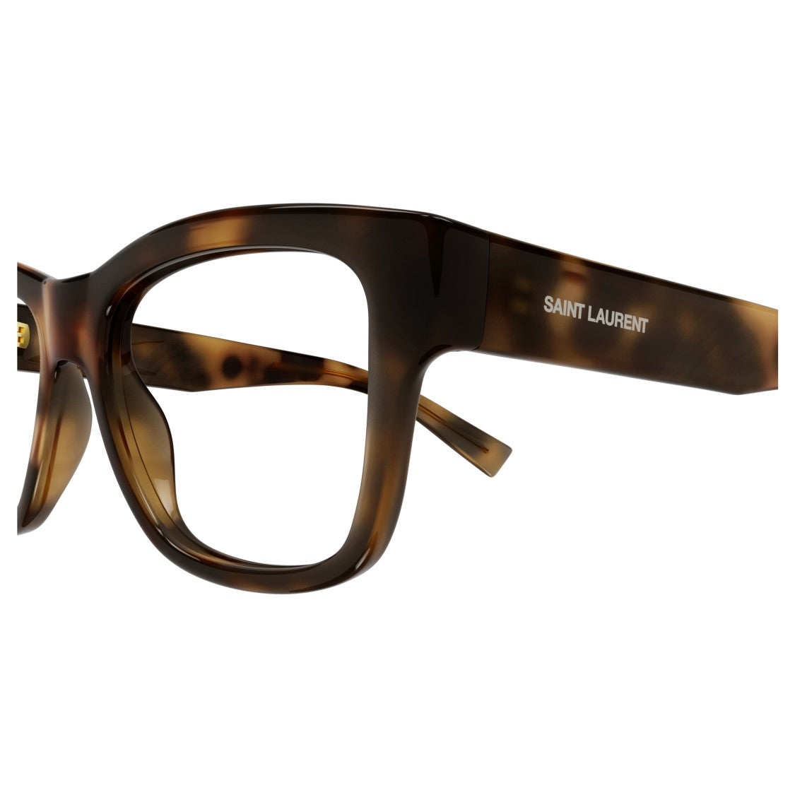 Saint Laurent Sl 677 Oversized Square Tortoiseshell Sunglasses