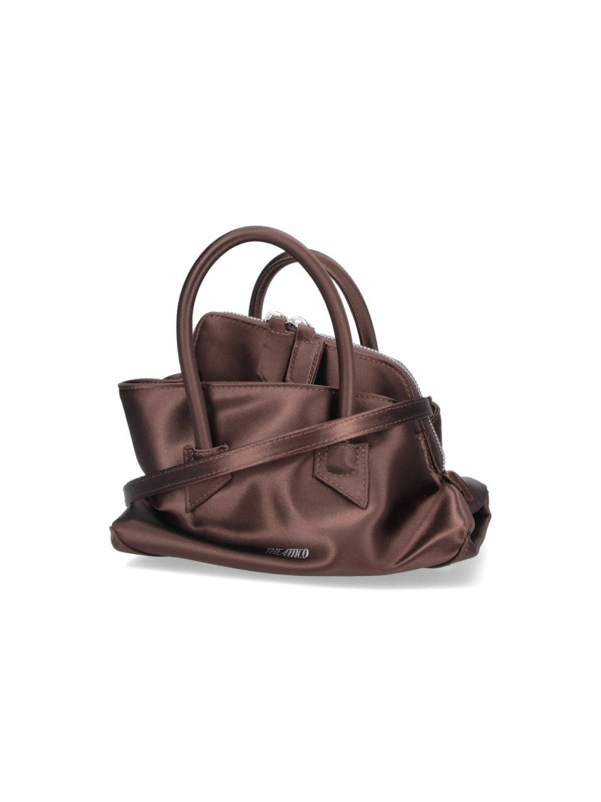 The Attico Brown La Passeggiata Fabric Bag