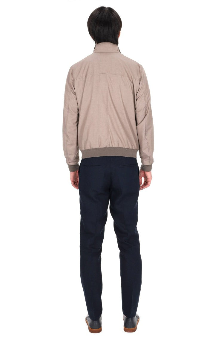 Moorer Bernie-Pum Stretch Technical Bomber Jacket